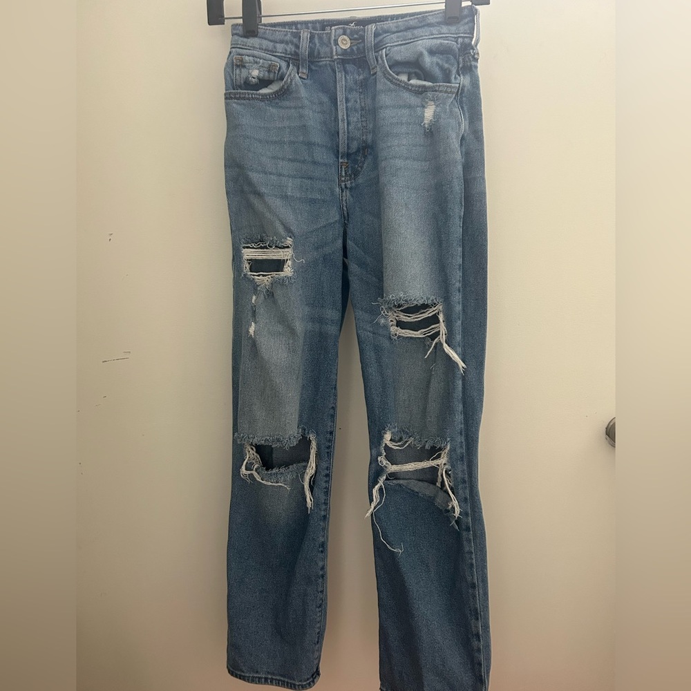 Hollister Ultra High Rise Vintage Straight Jeans
